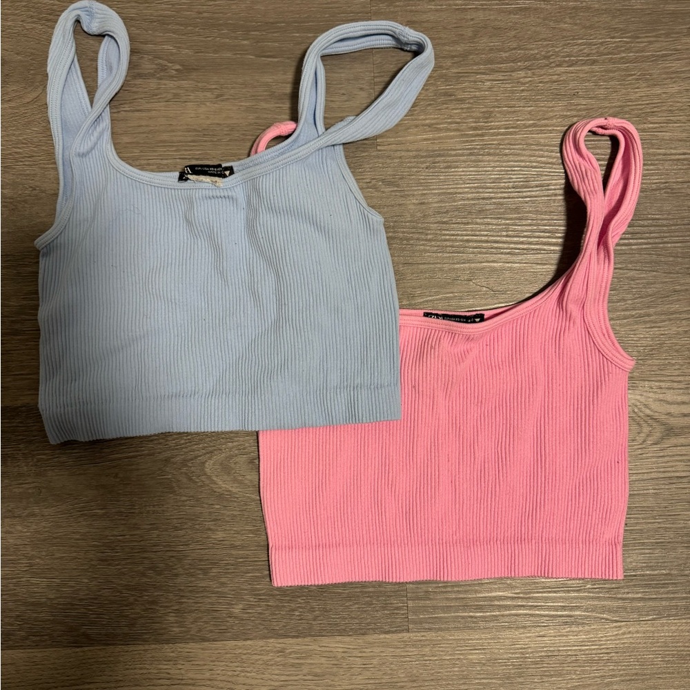 Zara crop top size XS-S (comment which color you want)